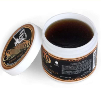Men's Vintage Skull Hair Wax for Natural Hold and Texture