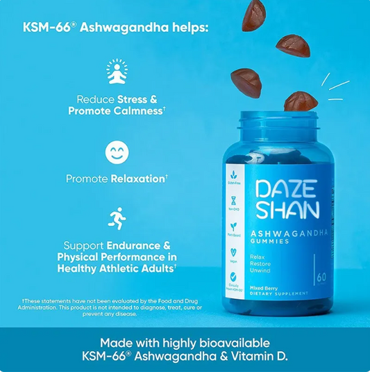 Calm Boost Ashwagandha Gummies – Stress Relief & Mood Support